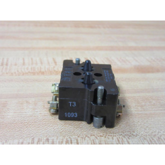 Cutler Hammer 10250T91000T Eaton Block 2 N.C. - Used