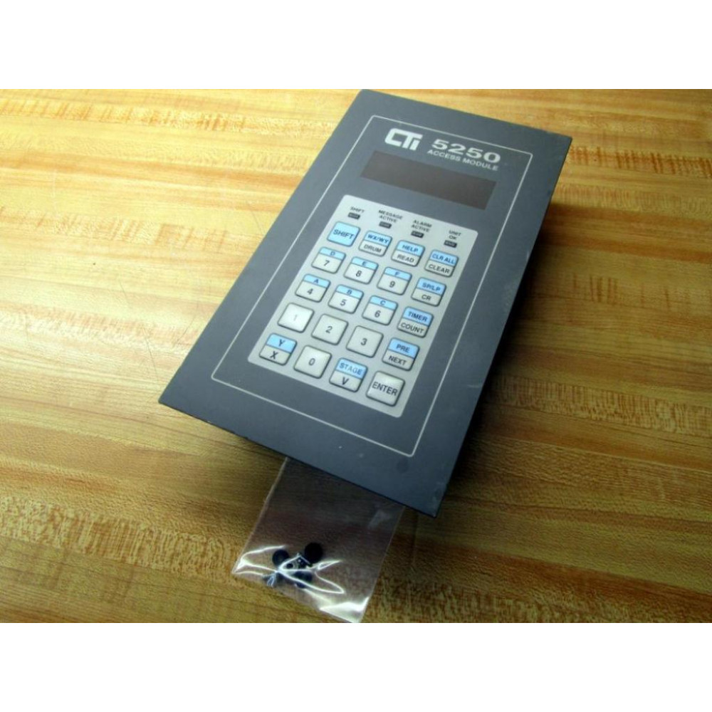 CTI 5250-T15 Access Module Enclosure Only & Keypad 5250T15 EnclosureKeypad Only - Used CTI 5250-T15 Access Module Enclosure Only & Keypad 5250T15 EnclosureKeypad Only - Used