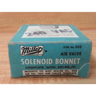 Miller Fluid Power 330-621A-4-10-0240 Solenoid Bonnet 635