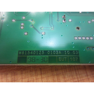W81540125-0103A Circuit Board  W81540125-0103A-10-03 - Used