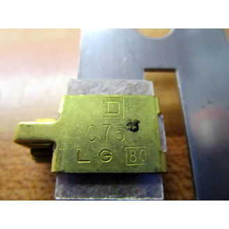 Square D C75 Overload Relay Heater Element C75.0