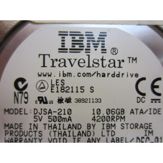 IBM DJSA-210 Disk Drive DJSA210 07N4390 - Used