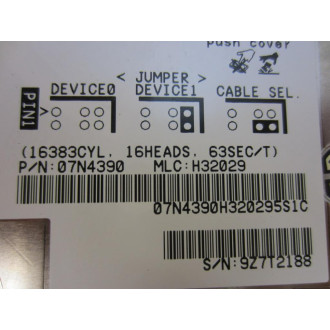 IBM DJSA-210 Disk Drive DJSA210 07N4390 - Used