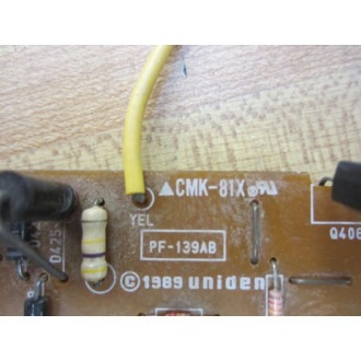 Uniden PF-139AB Circuit Board PF139AB - Used