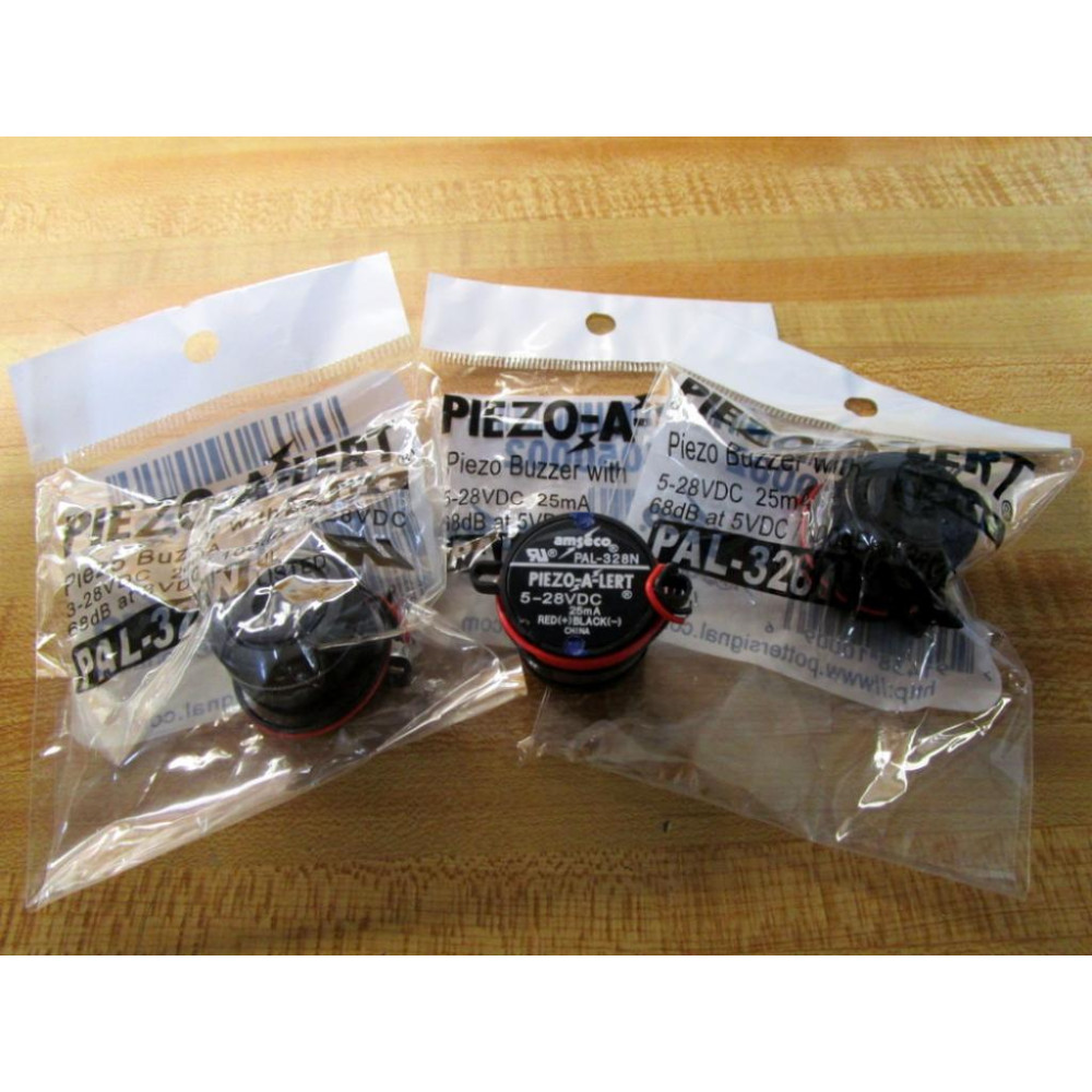 Amseco PAL-328N Buzzer WNut PAL328N (Pack of 3)