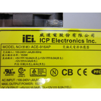 ICP Electronics ACE-916AP-RS Power Supply ACE-916AP - New No Box