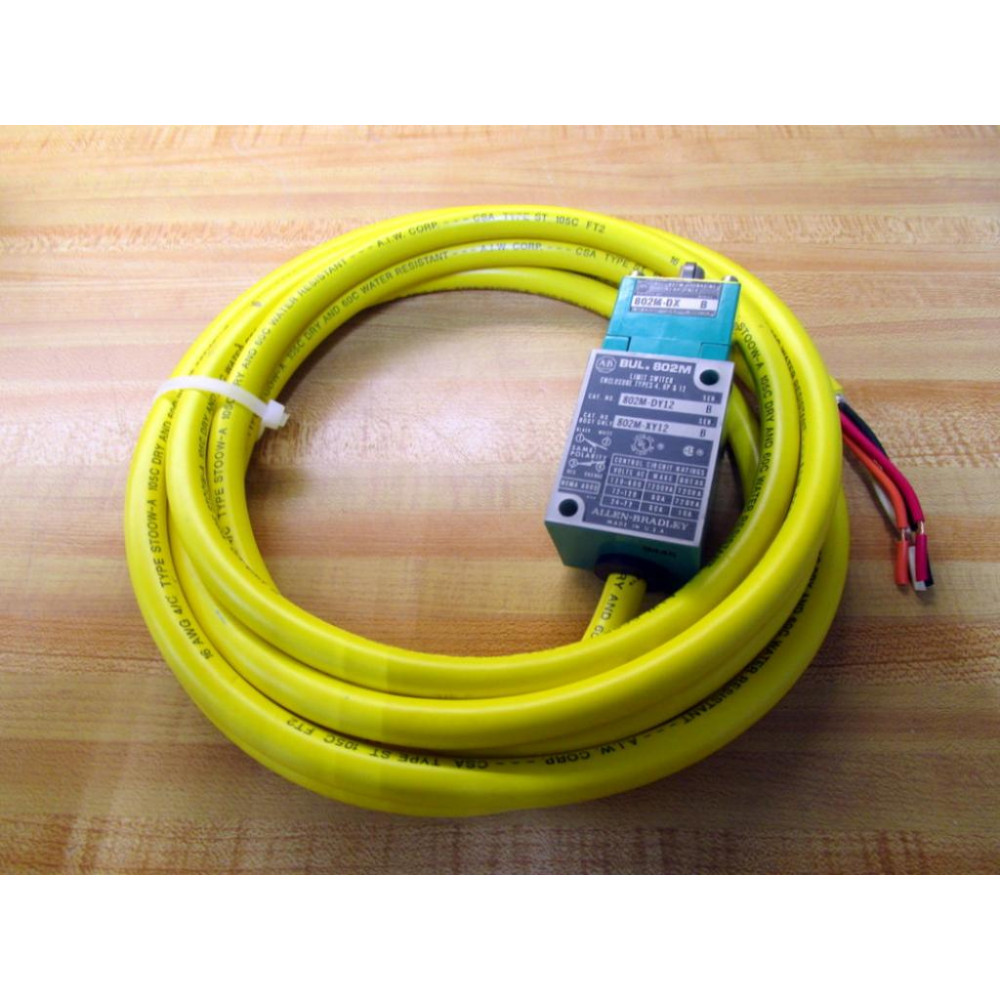 Allen Bradley 802M-DY12 Limit Switch 802MDY12 - New No Box Allen Bradley 802M-DY12 Limit Switch 802MDY12 - New No Box