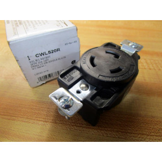 Cooper CWL520R Single HL Receptacle