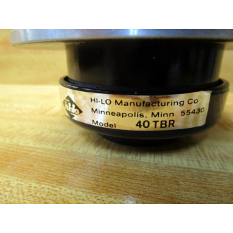 HI-LO Manufacturing 40 TBR Pulley WKeyway 40TBR - New No Box
