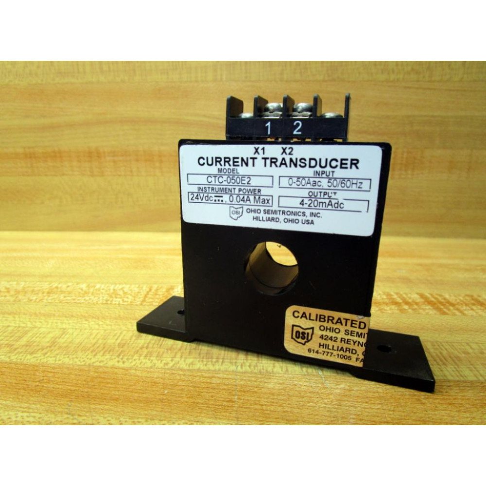 Ohio Semitronics CTC-050E2 Current Transducer CTC050E2 - New No Box Ohio Semitronics CTC-050E2 Current Transducer CTC050E2 - New No Box