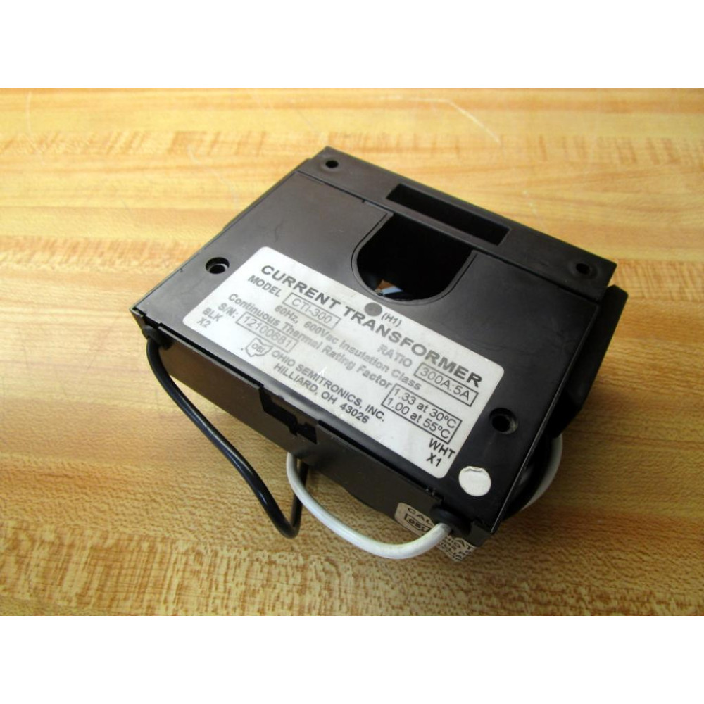 Ohio Semitronics CTI-300 Current Transformer CTI300 - New No Box Ohio Semitronics CTI-300 Current Transformer CTI300 - New No Box