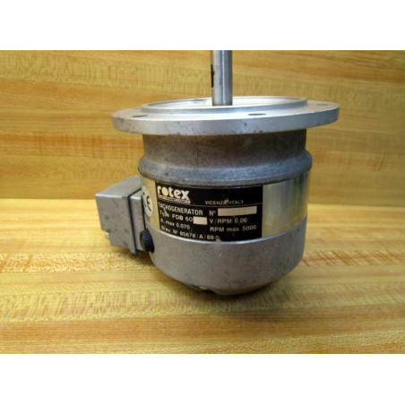 Rotex FDB60 Tachogenerator 85678A88 - Used