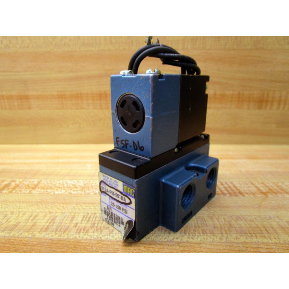 MAC 912A-PM-551BA Valve 912APM551BA - Used MAC 912A-PM-551BA Valve 912APM551BA - Used