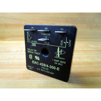 A-1 Components EAC-4264-300-E Time Delay Relay EAC4264300E - Used
