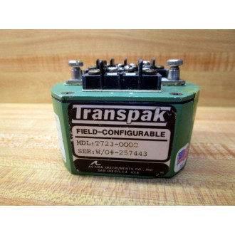 Action Industries T723-0000 Transpak Transmitter T7230000 - Used