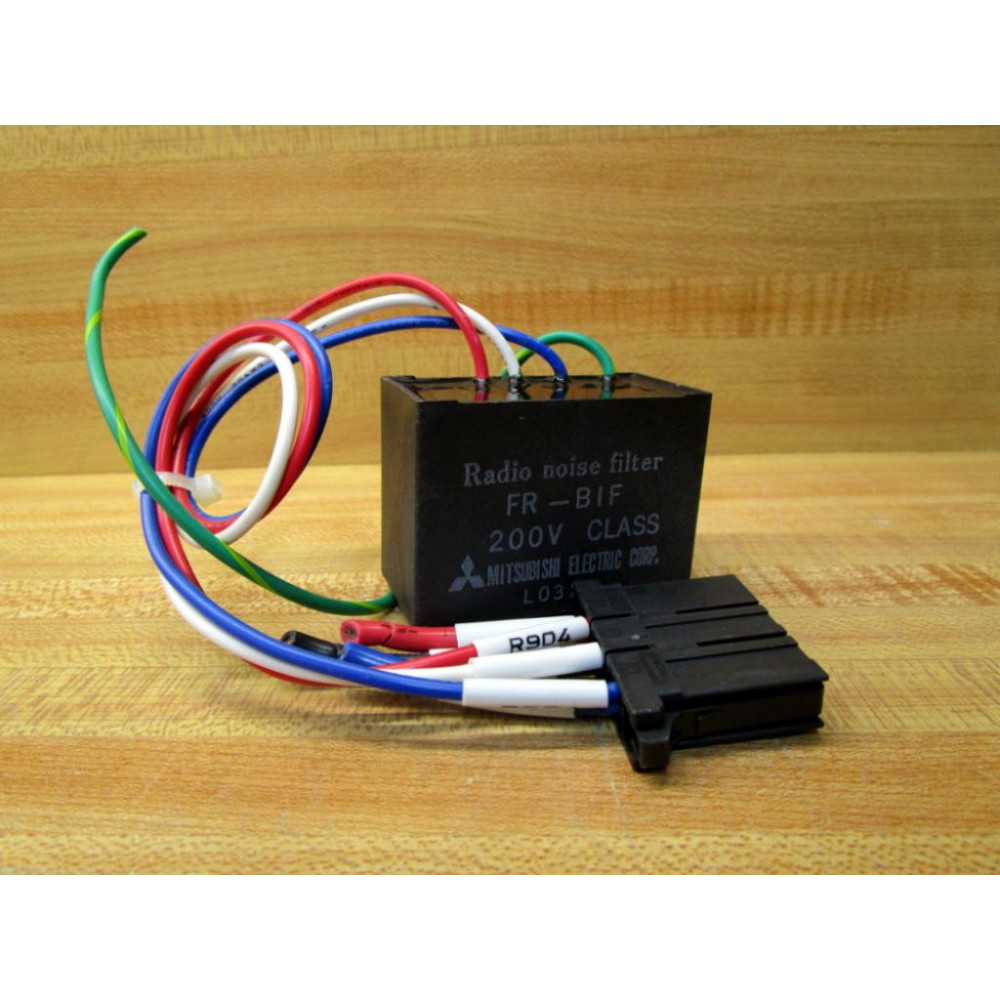 Mitsubishi FR-BIF Radio Noise Filter  FRBIF WConnectors - New No Box