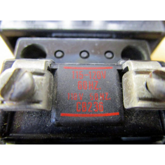 Allen Bradley 509-BOD Starter 509B0D Ser. BWO Contacts Or Reset Button - Used