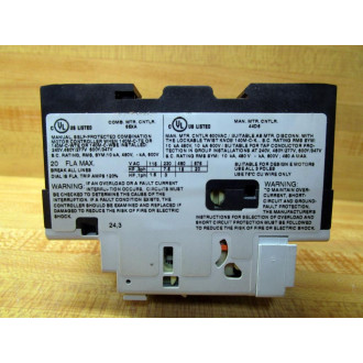 Allen Bradley 140M-C2E-C20 Circuit Breaker 140MC2EC20 WO KnobSer.C