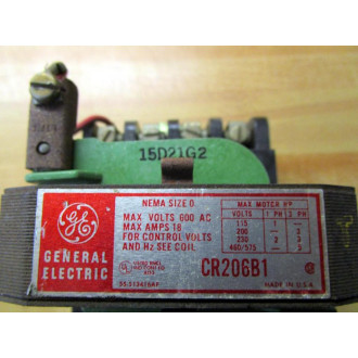 General Electric CR206B1 Starter - Used