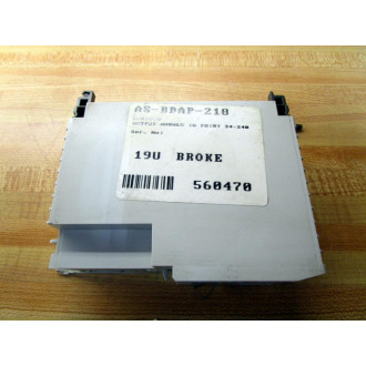 AEG AS-BDAP-218 Output Module DAP 218AS-DAP-218 115Vac wo Cover - Used