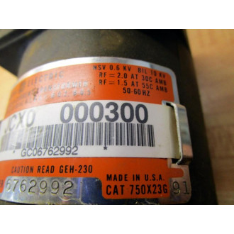 General Electric 750X23G Current Transformer JCX0 000300 - Used