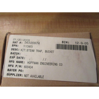 Hoffman 600434 B1 AS Bucket Kit