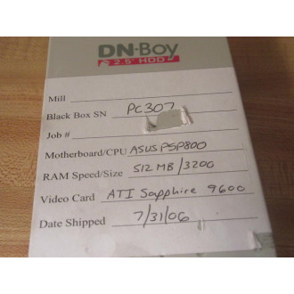 DN-Boy DEN-0111 2.5" HDD Removable Frame 062-220098 - Used