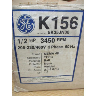 General Electric 5K35JN30 GE Motor