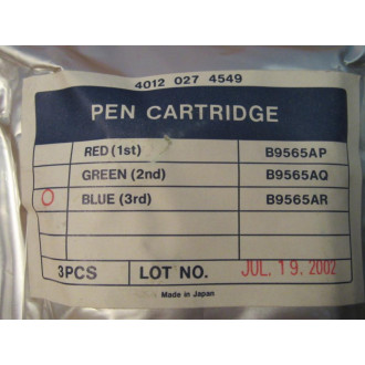 Yokogawa B9565AR Pen Cartridge (Pack of 3)