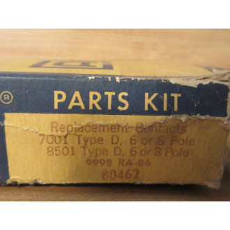 Square D 9998 RA-86 Replacement Contacts 80462