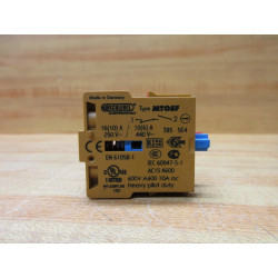Schlegel MTOSF Contact Block MT0SF - New No Box
