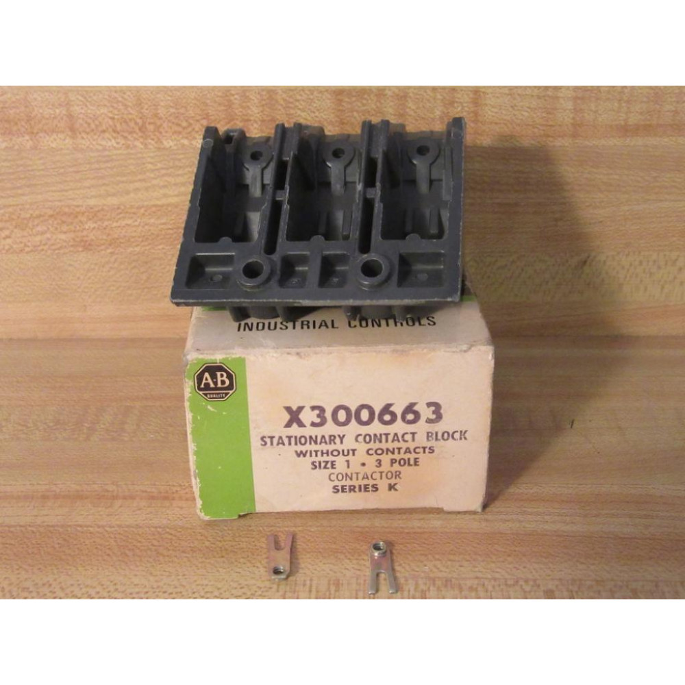 Allen Bradley X300663 Stationary Contact Block