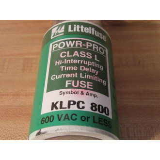 Littelfuse KLPC 800 Hi-Interrupting Fuse KLPC800