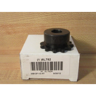 US Tsubaki 35B12F-12 HT Single Strand Sprocket 6L782
