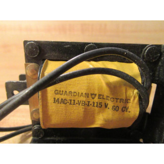 Guardian Electric 14AC-11-VB-I-115 V. 60 CY Transformer 14AC11VBI115V60CY - New No Box