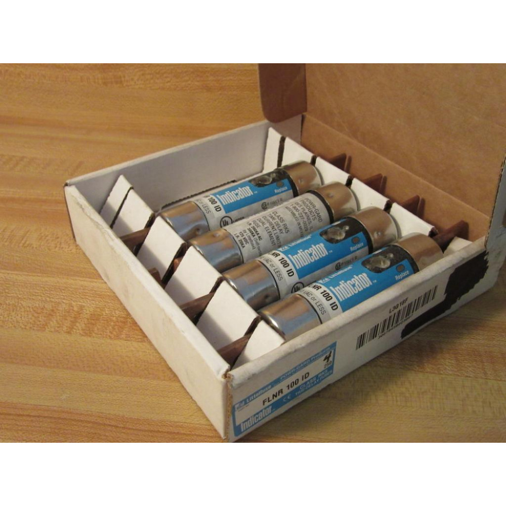 Littelfuse FLNR-100-ID Time Delay Fuse FLNR100ID (Pack of 4) Littelfuse FLNR-100-ID Time Delay Fuse FLNR100ID (Pack of 4)