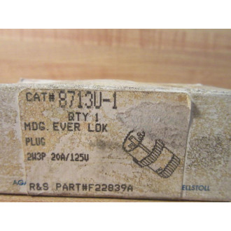 Russell Stoll 8713U-1 Mdg Ever Lok Plug F22839A