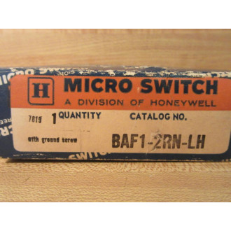 Honeywell BAF1-2RN-LH Limit Switch BAF12RNLH M-156