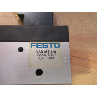 Festo VAD-ME-18 35554 Vacuum Generator VADME18 - Used