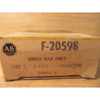Allen Bradley F-20598 Cross Bar F20598 Series K