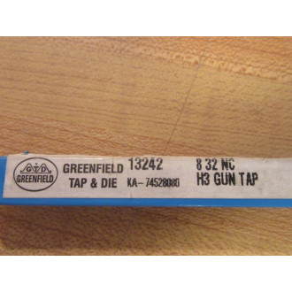 Greenfield Tap & Die 13242 Gun Tap 8 32 NC H3 (Pack of 5)