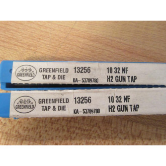 Greenfield Tap & Die 13256 Gun Tap 10 32 NF H2 (Pack of 6)