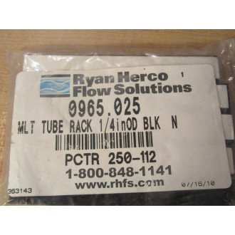 Ryan Herco 0965.025 Multi Tube Rack 0965025 (Pack of 10)