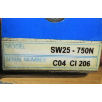 Montalvo SW25-750N Load Cell SW25750N - Used Montalvo SW25-750N Load Cell SW25750N - Used
