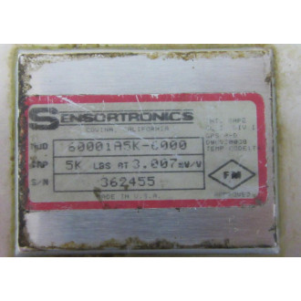 Sensortronics 60001A5K-6000 Load Cell 60001A5K6000 - Used Sensortronics 60001A5K-6000 Load Cell 60001A5K6000 - Used