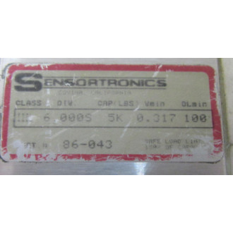 Sensortronics 60001A5K-6000 Load Cell 60001A5K6000 - Used Sensortronics 60001A5K-6000 Load Cell 60001A5K6000 - Used
