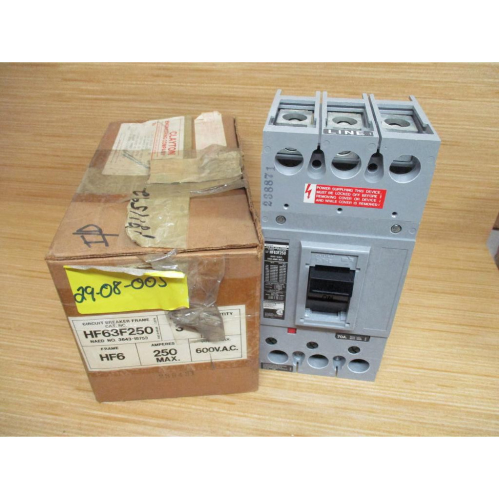 Gould HF63F250 ITE Circuit Breaker 250 AMP
