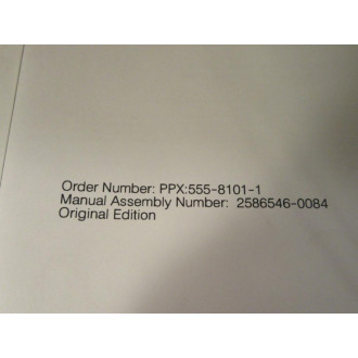 Siemens PPX:555-8101-1 Simatic TI555 System Manual 2586546-0084 - New No Box