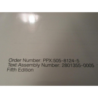 Siemens PPX:505-8124-5 Simatic 505 User Manual 2801355-0005