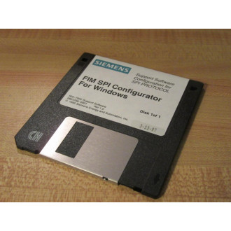 Siemens 2807298-0001 FIM SPI Configurator 505-7202 - New No Box